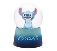 Widdop Disney Icon Lilo and Stitch Waterball Snow Globe with Gift Box, Red, Pink