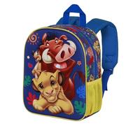 Disney Il Re Leone Friends-Zainetto 3D Elite, Blu, 25 x 30 cm, Capacità 7 L