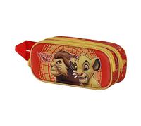 Disney Il Re Leone King-Astuccio 3D Doppio, Arancione, 22 x 9.5 cm