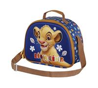 Disney Il Re Leone Little Face-Porta Merenda 3D, Blu, 25.5 x 20 cm