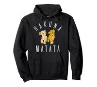 Disney Il re leone Nala e Simba Hakuna Matata Felpa con Cappuccio
