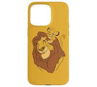 Disney Il Re Leone Simba e Mufasa Padre e Figlio Custodia per iPhone 15 Pro Max