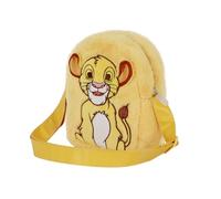 Disney Il Re Leone Sit-Borsa a Tracolla Quadrata Plush, Giallo