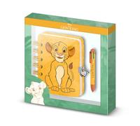 Merchandising Disney: Karactermania - Il Re Leone - Quaderno Peluche + Penna Hak
