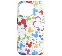Disney Ink and Paint Mickey Mouse Icon Splat Pattern Custodia per iPhone 16 Pro
