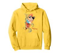 Disney Ink and Paint Pinocchio 1940 Felpa con Cappuccio