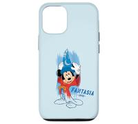 Disney Ink and Paint Sorcerer Mickey Mouse in Fantasia 1940 Custodia per iPhone 12/12 Pro