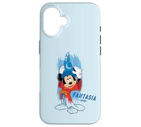Disney Ink and Paint Sorcerer Mickey Mouse in Fantasia 1940 Custodia per iPhone 16