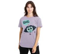 Inside Out 2 Envy Ladies T Shirt, Lavendar, Lavanda, M Donna