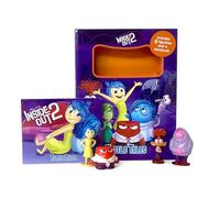 Disney Inside Out 2 Tattle Tales - Activity Books for kids, 12-page storybook, 4 figurines