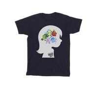 Disney Inside Out Maglietta Silhouette della Testa Ragazzi (BI31961)