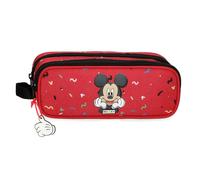 Disney It's a Topolino Thing Astuccio doppio scomparto rosso 23 x 9 x 7 cm Polie