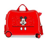 Disney It's a Topolino Thing Valigia infantile rosso 50 x 38 x 20 cm Rigida ABS Chiusura a combinazione laterale 34 L 1,8 kg 4 ruote equipaggiamento a mano