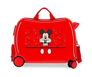 Disney It's a Topolino Thing Valigia infantile rosso 50 x 38 x 20 cm Rigida ABS Chiusura a combinazione laterale 34 L 1,8 kg 4 ruote equipaggiamento a mano