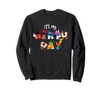 Disney It's My Birthday Mickey Mouse And Friends Letters Felpa