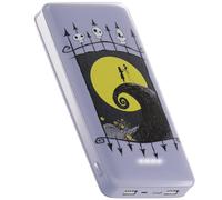 Disney Jack Skellington Power Bank di Tim Burton The Nightmare Before Christmas da 10.000 mAh, caricabatterie portatile universale con porta di ricarica USB, regalo per i fan della NBC