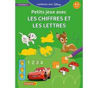 Disney J'apprends avec - Petits jeux avec les chiffres et les lettre (Tascabile)