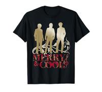 Disney Jonas Brothers Christmas Merry & Cool Holiday Maglietta