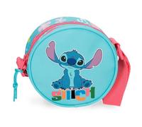 Disney Joumma Aloha Stitch Borsa a tracolla Blu 14x14x4 cm Poliestere