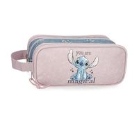 Disney Joumma Bags Stitch You Are Magical Custodie Scuola, Borse a tracolla, Vari Scomparti, blu, Astuccio triplo