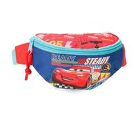 Disney Joumma Cars Lets Race Astuccio Astuccio Scuola Realizzato in Poliestere Ideale per Portare Monete, Carte e Piccoli Accessori., rosso, Marsupio