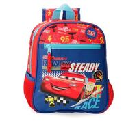 Disney Joumma Cars Lets Race Zaino, Zaino Scuola, Realizzato in Poliestere, Tasche e Scomparti, Spalline larghe e regolabili., rosso, Zaino prescolare