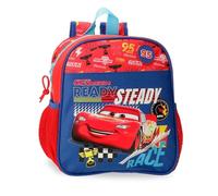 Disney Joumma Cars Lets Race Zaino, Zaino Scuola, Realizzato in Poliestere, Tasche e Scomparti, Spalline larghe e regolabili., rosso, Zaino asilo