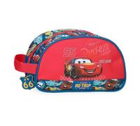 Disney Joumma Cars RD Trip Beauty case adattabile Rosso 24x14x10 cm Poliestere L, rosso, Necessità adattabile