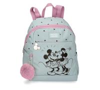 Disney Joumma Kisses M&M Zaino Casual Blu 25,5 x 35 x 14 cm Poliestere 12,5 L, blu, Zaino Casual