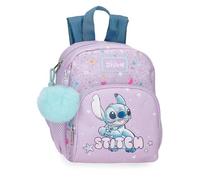 Disney Joumma Lovely Stitch Zaino Prescolare Viola 19 x 24 x 10 cm Poliestere 4,56 L