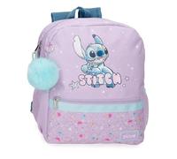 Disney Joumma Lovely Stitch Zaino Scuola Viola 27 x 33 x 11 cm Poliestere 9,8 L