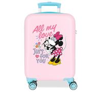 Disney Joumma Mickey & Minnie Valigia da cabina multicolore 33 x 50 x 20 cm Rigido 2 kg Chiusura a combinazione laterale ABS 2 kg 33 L Bagaglio a mano, multicolore, Taglia unica, Valigia cabina