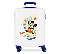 Disney Joumma Mickey & Minnie Valigia da Cabina Multicolore 38 x 55 x 20 cm Rigido 2 kg Chiusura a combinazione laterale ABS 2 kg 35 L Bagaglio a mano, multicolore, Taglia unica, Valigia cabina