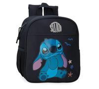 Disney Joumma Stitch Excited Zaino Prescolare Nero 21 x 25 x 10 cm Poliestere 5,25 L, Nero, Taglia unica, Zaino prescolare