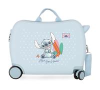Disney Joumma Stitch From Hawaii Valigia per Bambini Blu 50x38x20 cm Rigido 2.05 kgs Chiusura a Combinazione Laterale ABS 2.05 kgs 34L Bagaglio a Mano