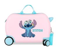 Disney Joumma Stitch in The World Valigia per bambini rosa 45x31x20 cm Rigida 1,8 kg Lucchetto a combinazione laterale ABS 1,8 kg 27,9 l Bagaglio a mano