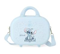 Disney Joumma Stitch You Are Magical Nececer Adattabile Blu 29 x 21 x 15 cm Rigido ABS 9,14 L 0,76 kg, blu, Necessità adattabile