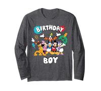 Disney Jr. Mickey & Friends "Birthday Boy" Birthday Party Maglia a Manica