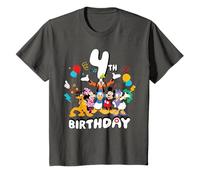 Disney Jr. Mickey & Friends Fourth 4th Birthday Party Gift Maglietta