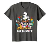 Disney Jr. Mickey & Friends Third 3rd Birthday Party Gift Maglietta