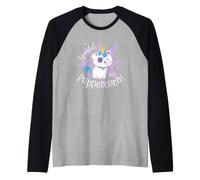 Disney Jr. Sofia the First Pepper Sparkle Like a Puppercorn Maglia con Maniche Raglan