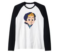 Disney Jr. Sofia the First Prince Zane Big Face Costume Maglia con Maniche Raglan