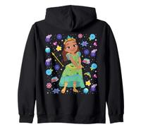 Disney Jr. Sofia the First Princess Camila Big Pose Collage Felpa con Cappuccio