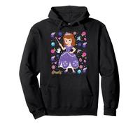Disney Jr. Sofia the First Princess Sofia Big Pose Collage Felpa con Cappuccio