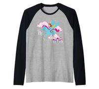 Disney Jr. Sofia the First Princess Sofia Wildfyre Let's Fly Maglia con Maniche Raglan