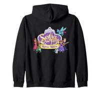 Disney Jr. Sofia the First: Royal Magic Big Logo & Friends Felpa con Cappuccio