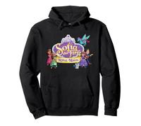 Disney Jr. Sofia the First: Royal Magic Big Logo & Friends Felpa con Cappuccio