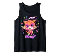 Disney Jr. SuperKitties Ginny Paws Claws Out Big Pose Kids' Canotta