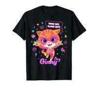 Disney Jr. SuperKitties Ginny Paws Claws Out Big Pose Kids' Maglietta