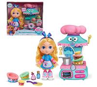 Disney Junior Alice's Wonderland Bakery - Set da gioco Alice & Magical Oven da 25,4 cm, con bambola e accessori, licenza ufficiale per bambini dai 3 anni in su